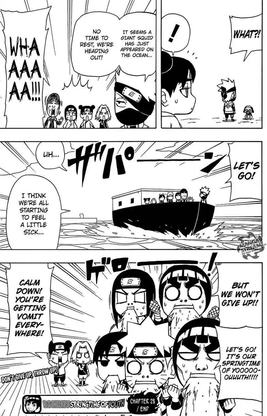 Rock Lee's Springtime of Youth Chapter 28 28